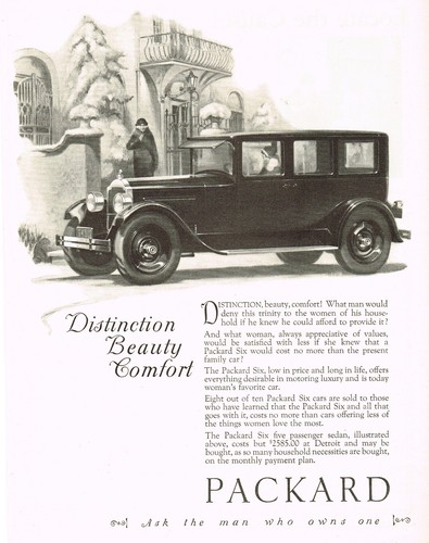 1926 big vintage - packard, six