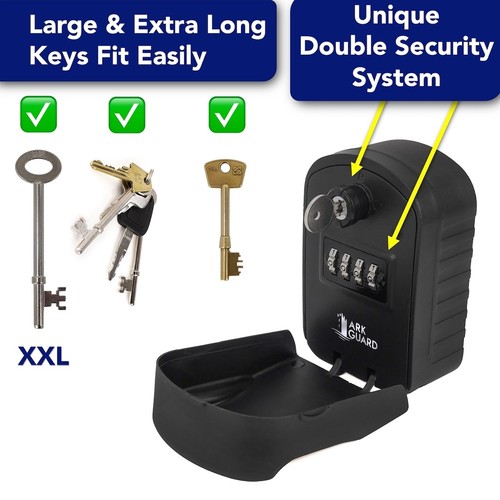 Wall mounted outdoor key - mounted,