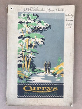 Rare Vintage Currys Cycles Sales Brochure 1927