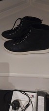 Ladies ECCO BOOTS BLUE LEATHER