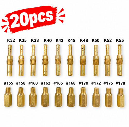 20pcs carburetor main jet - carburetor,