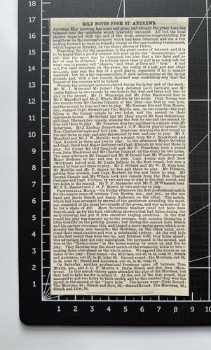 Golf notes andrews 1875 - notes:,