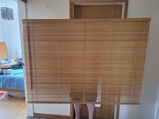 Wooden Venetian Blind 62 X 46 Inches Great Used Condition