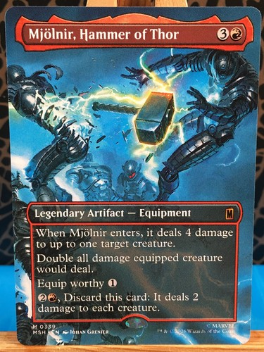 Mtg mjolnir hammer of thor - mjolnir,,