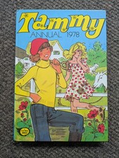 VINTAGE TAMMY ANNUAL 1978 Fleetway Girl's Comic Book VERY GOOD CONDITION
