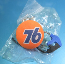 One Genuine Union 76 Orange Ball Antenna Aerial Topper VW Volkswagen Hot Rod