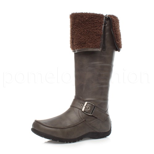 Womens ladies flat low wedge - ladies,