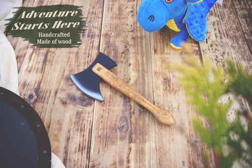 Small wooden axe - wooden,