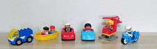 Duplo 6 vehicle & 6 figures set suitable for toddlers or pre school children