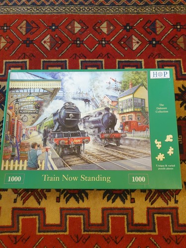 Hop jigsaw puzzle - train, now