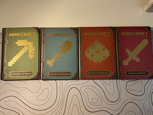 Minecraft guidebook set 4 - set, of