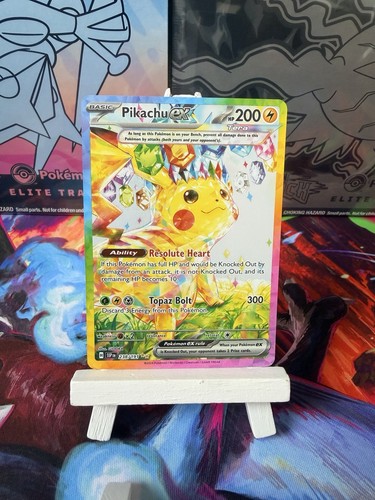 Pokémon tcg pikachu - pokémon, ex