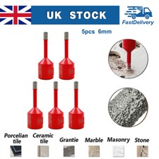 Diamond Drilling Bit Ø6mm M14 Grinder Hole Saw Cutter for Porcelain Tile Marble