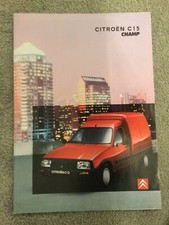 Citroen C15 Champ  brochure