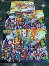 Anime Dragon Ball Z Goku 3D Bedding Set 3PC Duvet Cover Pillowcase vgc