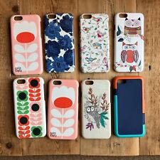 I Phone 6/6s Cases…Used… Set Of 8…Cath Kidston Orla Kiely Paperchase.. Nice X