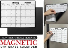 Magnetic Fridge Calendar Dry