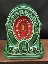 Vintage Ceramic Whitbread best bitter bar pump light
