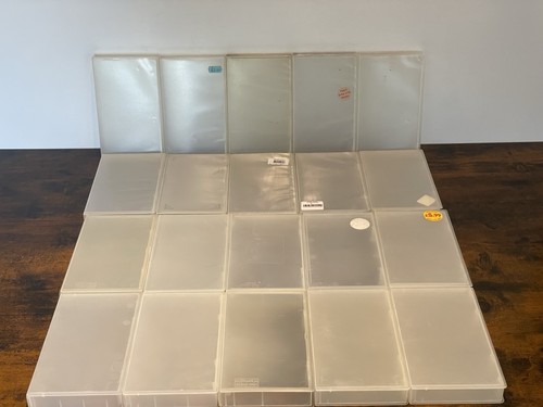 Empty clear vhs - 20,