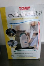 Vintage 'TOMY Walkabout 2000' Nursery Monitor with 2 Power Leads Boxed