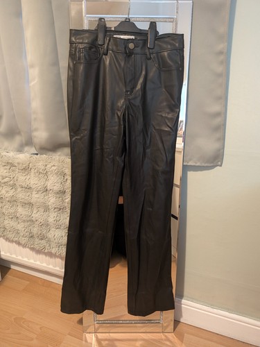 Zara wide leg trousers faux