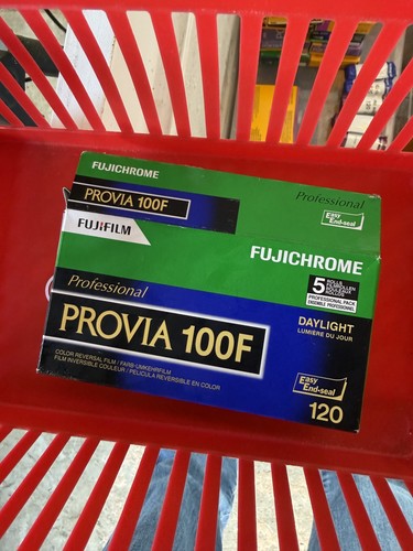 Fujichrome provia 100f - 100f, 120mm