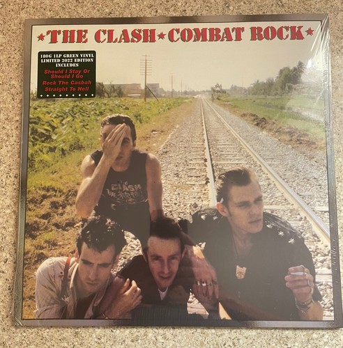 The clash combat rock lp - clash,