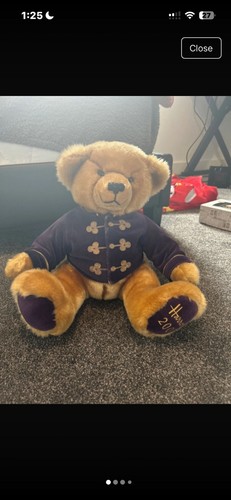 Harrods millennium teddy bear - millennium,