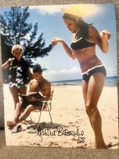 Martine Beswick Thunderball James Bond Autographed Photo #2