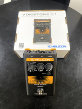 TC Helicon Voicetone E1 Vocal Effects Pedal & MCA100 Mic Control Adaptor