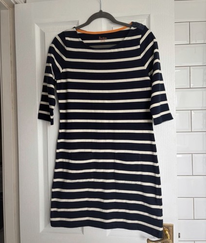 Boden navy stripe tunic dress - boden,