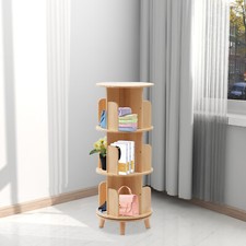 3 tiers Rotating Bookshelf 360