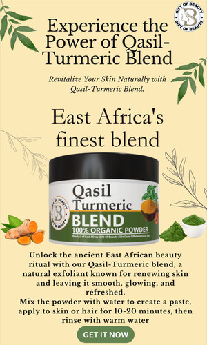 Qasil turmeric blend powder - qasil,
