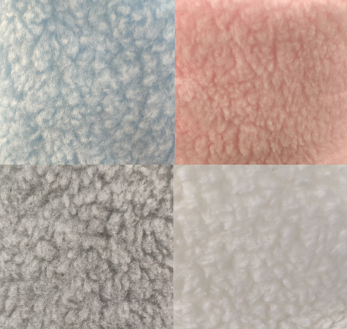 Faux sheepskin plain sherpa - faux,