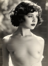 Nude Vintage Style Sexy Beautiful Model Photograph Print Buy 2 Get 1 Free