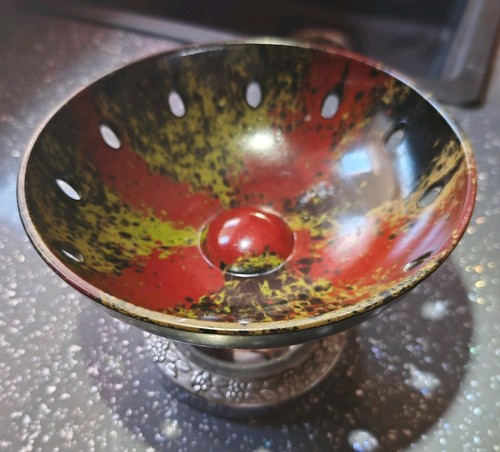 Bakelite pedestal bowl - bakelite, with