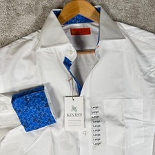 NWT Kevins Mens L White