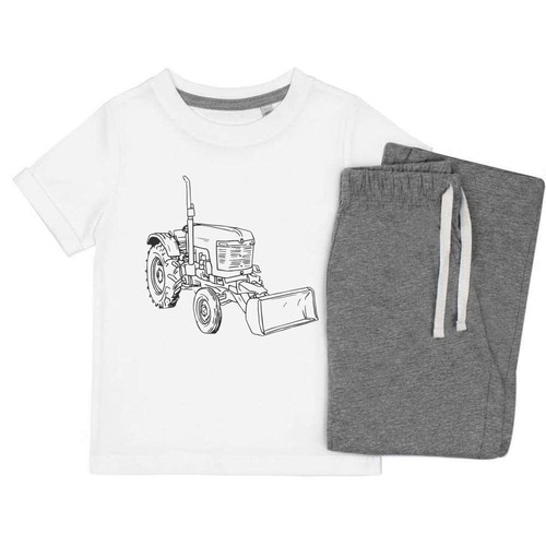 Tractor with digger - 'tractor,