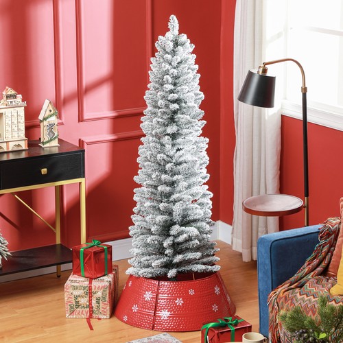 5ft artificial snowy pencil - 5ft,