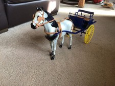 Vintage Sindy Doll Horse & Gig