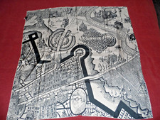 Grayson Perry Silk Scarf 'Map