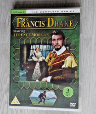 Sir Francis Drake DVD Set The Complete Series Network OOP  Terence Morgan 3 Disc