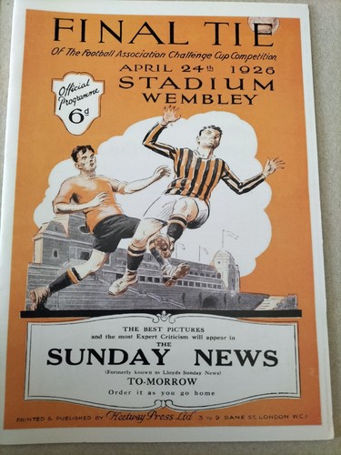 1926 cup final - 1926, fa