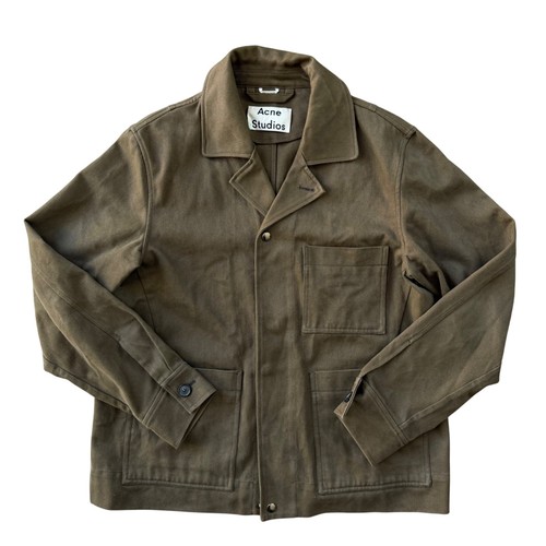 Acne studios men olive green - acne,