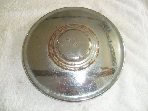 Vintage hub cap chrome - vintage,