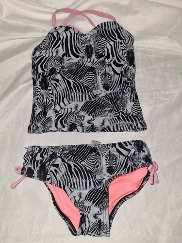 Gorgeous black grey tankini - grey, tu