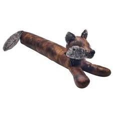Faux Leather fox Draft Stopper