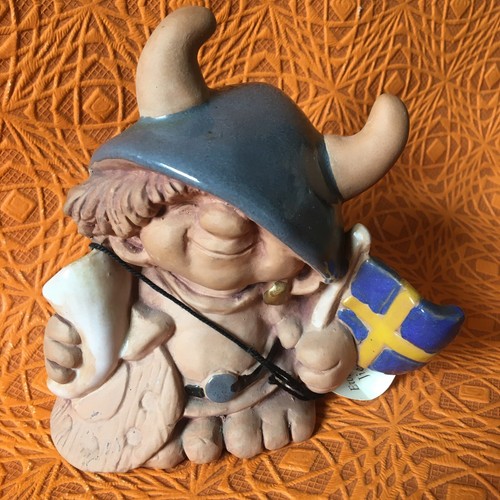 Vintage jie keramik troll - troll, by