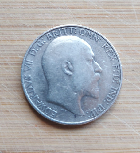 1908 edward vii - one, florin