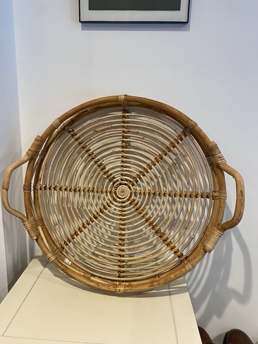 Ikea solblek wicker - tray, with